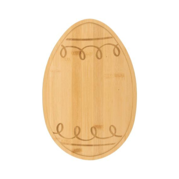 Houten Serveerplank Paasei – Perfect voor Pasen!