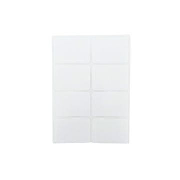 Blanco Etiketten Zelfklevend (8 op 1 vel, 10 vellen) 
