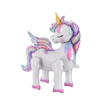 3D Folieballon Unicorn (61x66x32cm)