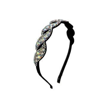 Diadeem Strass Wave