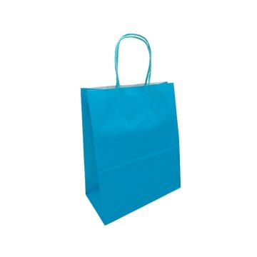 Papieren Tassen Groot Lichtblauw