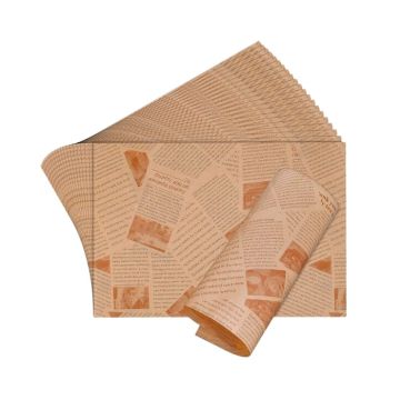 Vetvrij Papier Krant - 25x35cm - 50 stuks 