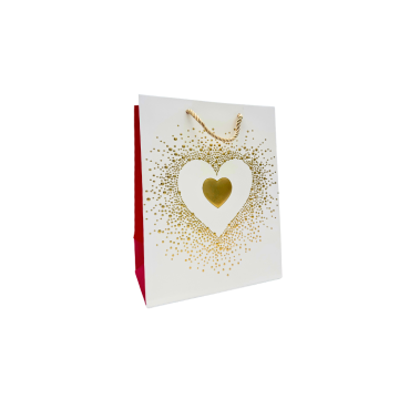 Cadeautas Hart Wit - Luxe Verpakking voor Elke Gelegenheid