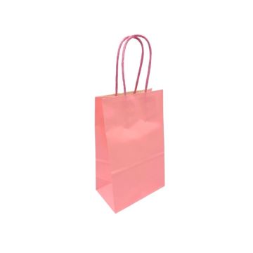 Papieren Tasjes Middel Roze