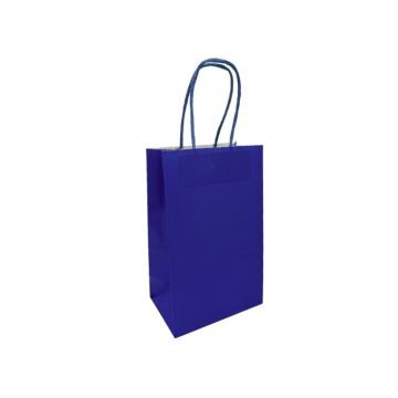 Papieren Tasjes Middel Marineblauw