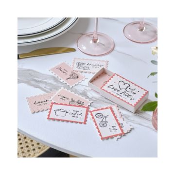 Valentine's Love Notes Ginger Ray (10st) 