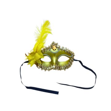 Masker Veer Venetiaans Goud 