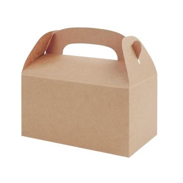 Vouwdoos 'Unicolors' Kraft (6st)