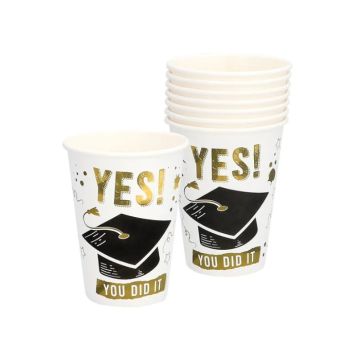 Bekers Yes You Did It - 250ml - 8 stuks