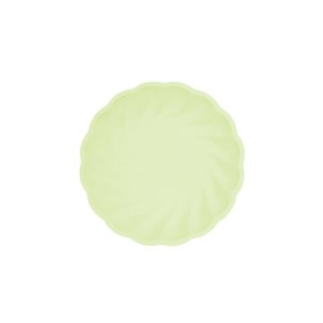 Bordjes Bloem Groen 18,8cm 