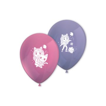 Ballonnen Gabby's Poppenhuis (8st)