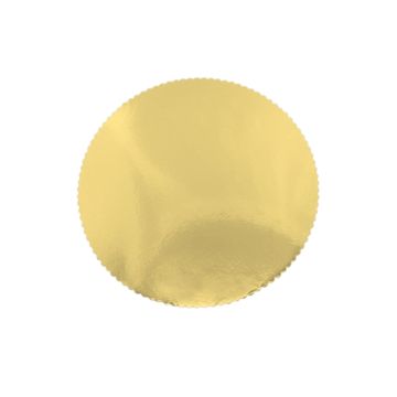 Taartkarton Ø28cm Goud (5st)