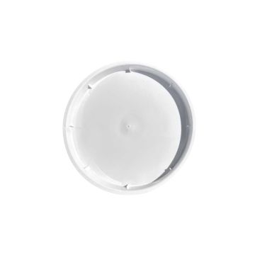 Plastic Deksels Rond Wit
