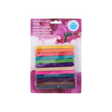 Knutselstokjes (72st) 