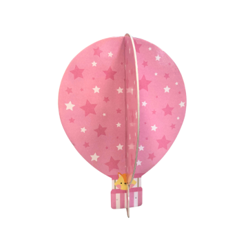 Luchtballon Roze Foamdeco - 57 cm