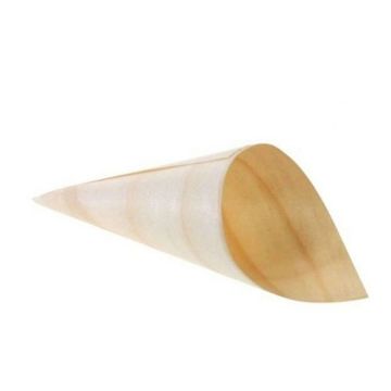 Houten Hoorntjes (8st)