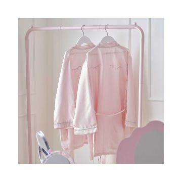 Roze Badjas Satijn 7-9 jaar Ginger Ray 