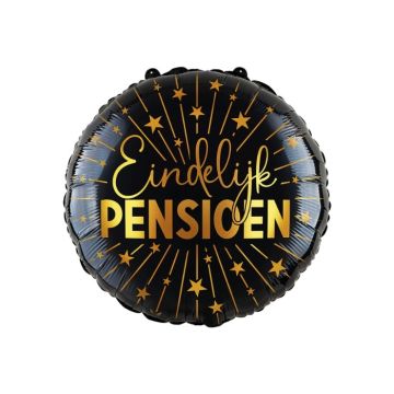 Folieballon Eindelijk Pensioen
