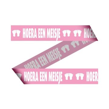 Afzetlint 'Hoera een Meisje'