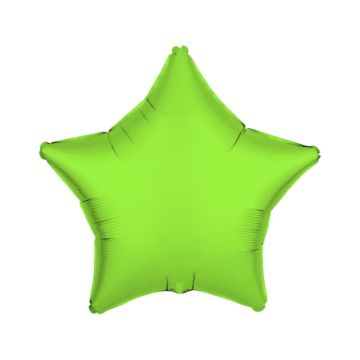 Folieballon Ster Neon Groen