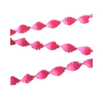 Crepe Guirlande Fuchsia (24m)