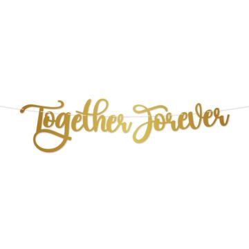 Letterslinger Together Forever Goud