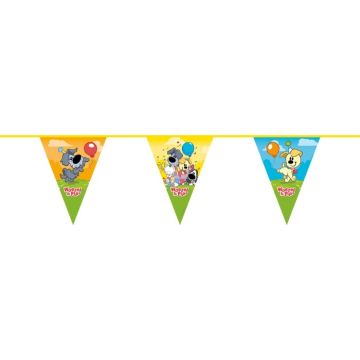 Vlaggenlijn Woezel en Pip - Perfect voor Elk Feest!