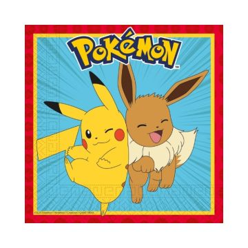 Servetten Pokemon Pikachu & Eevee
