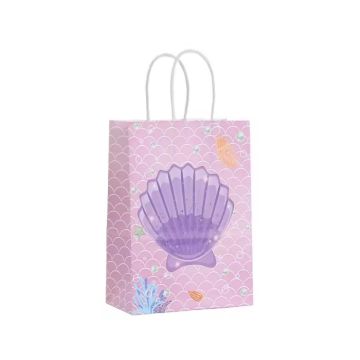 Cadeautasjes Zeemeermin - 6 stuks 