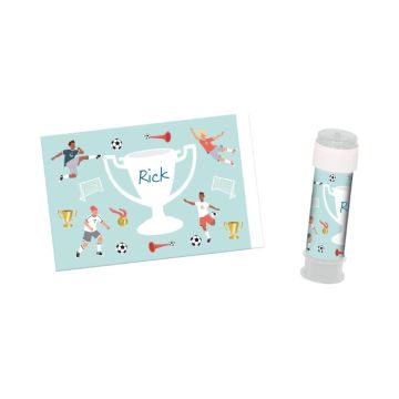 Bellenblaas Stickers Voetbal