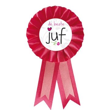 Rozet 'de beste JUF'