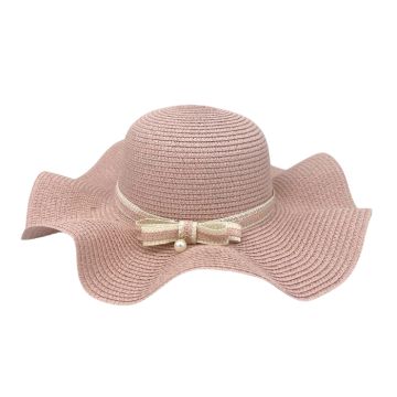 Zomerhoed Golvend Dames Roze