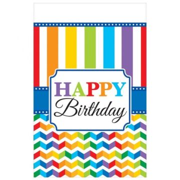 Tafelkleed Happy Birthday Mix
