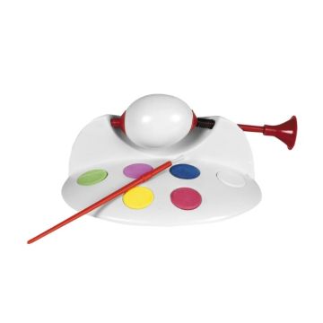 Eierverfmolen - inclusief verf en penseel