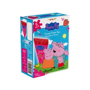 Peppa Pig Triangle Freeze Pops Aardbei 