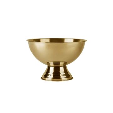 Schaaltje op Voet Goud 12cm