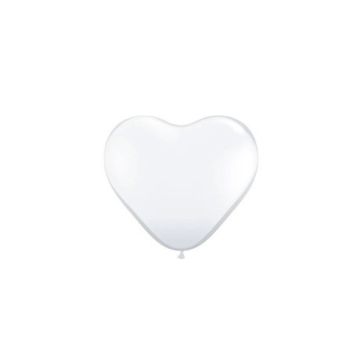 Ballon Hart Wit 