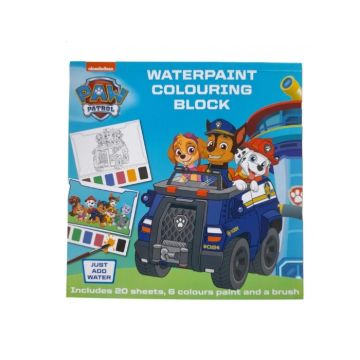 Waterverf Kleurboek Paw Patrol