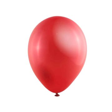 Metallic Ballonnen Rood (10st)
