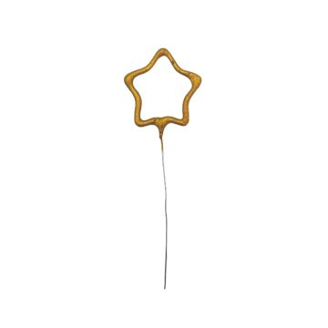 Ster Sparkler Goud (14cm)