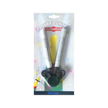 Ijsfontein met Flessenclip (3dlg) – Een sprankelende toevoeging aan elke gelegenheid