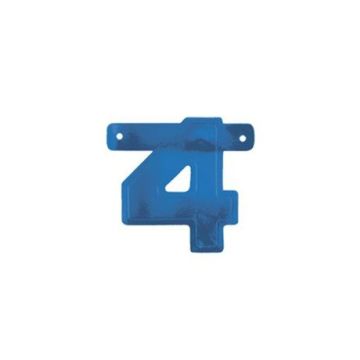 Letterslinger 4 Blauw