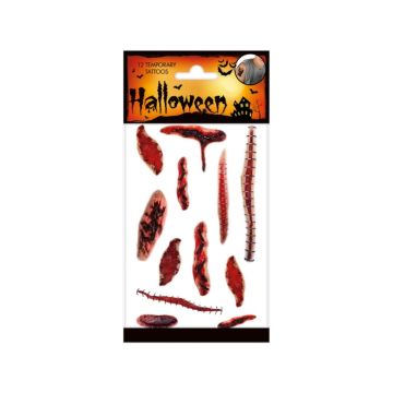 Tattoo Wonden - Halloween (12st) 