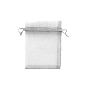 Organzazak S 7x9cm Grijs