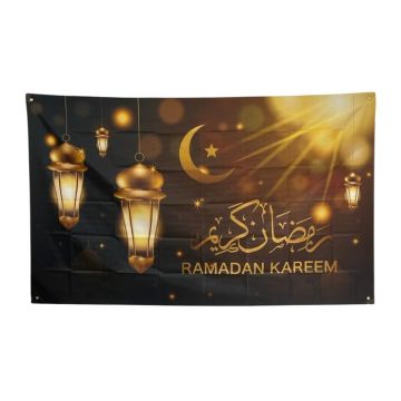 Backdrop Vlag Ramadan Kareem (179x110cm)
