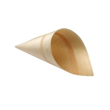 Houten Hoorntjes - 18cm - 50 stuks 