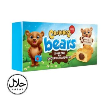 Cravingz Bears Spongecake Chocola 40gr (5st)