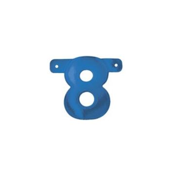 Letterslinger 8 Blauw
