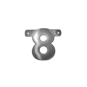 Letterslinger 8 Zilver