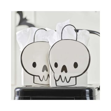 Cadeautasjes Doodskop Halloween Ginger Ray (6st) 